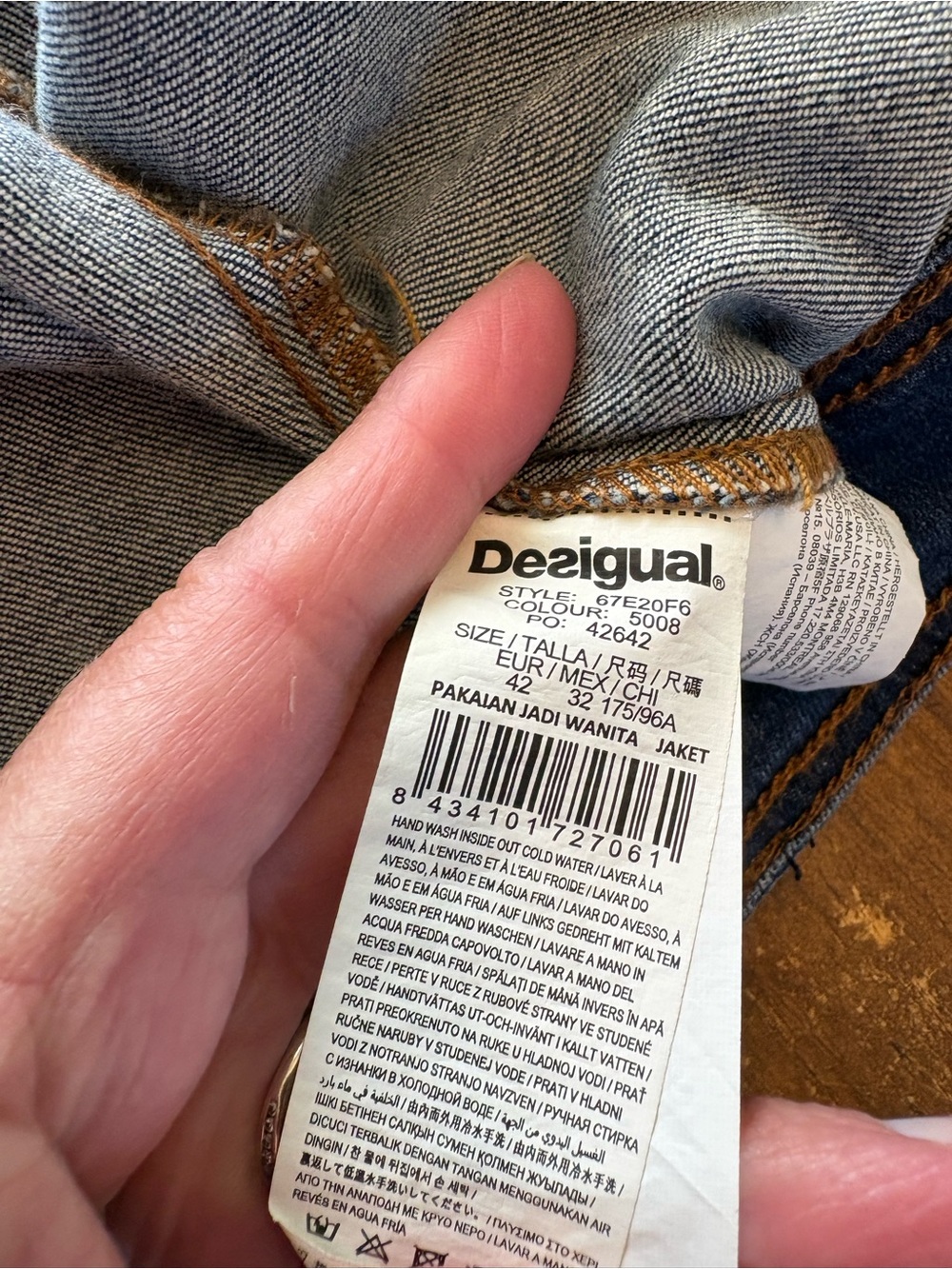 Desigual Ceci denim jacket - Picture 4 of 11
